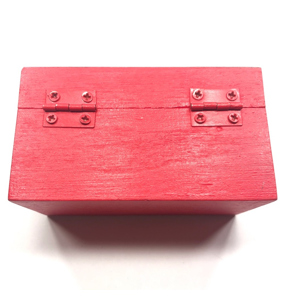 Al Capone Scarface Gangster inspired distressed graffiti Rocker Box Mini 4”x2.5 - Picture 9 of 12